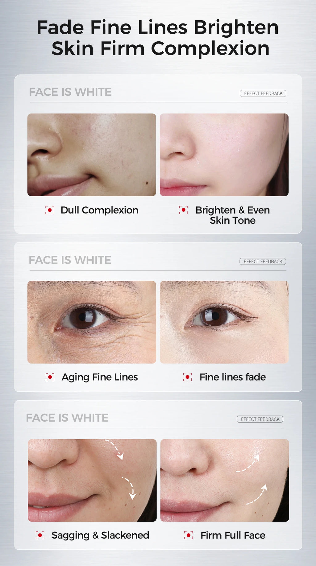 Firming & Brightening Face Cream – Anti-Aging with Yeast RNA, β-Eudesmol, Carnosine, VCIP, Red Myrrh Alcohol & VAGESTOP™ UV
