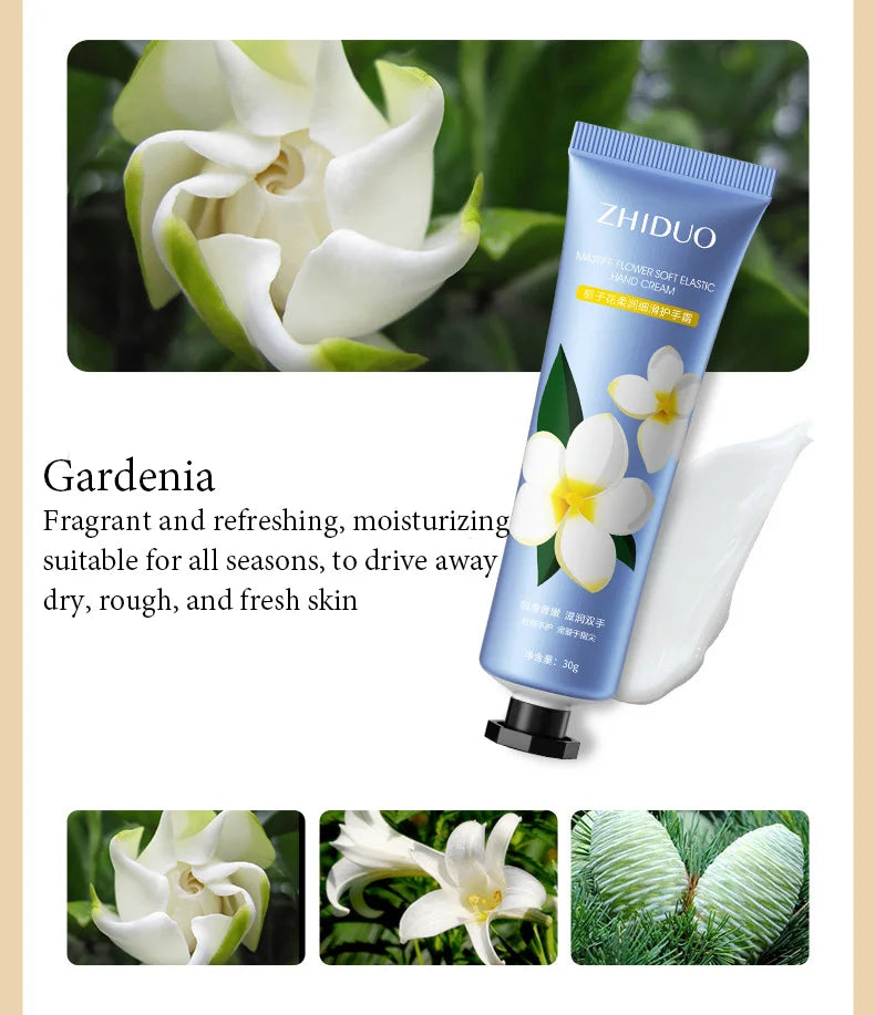 Fruity & Flowery Hand Cream Set – 10pcs Deep Moisturizing, Nourishing & Anti‑Aging Care Kit