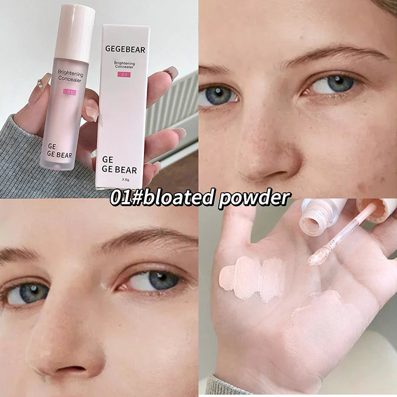 Gege bear Makeup Face Concealer Full Coverage Long Lasting Waterproof Liquid Base Eye Dark Circles Concealer