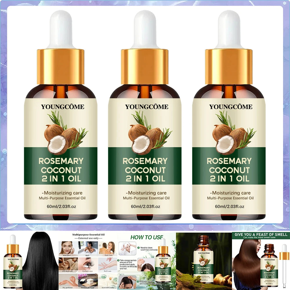 Rosemary Hair Oil – Hair Loss Repair & Root Strengthening