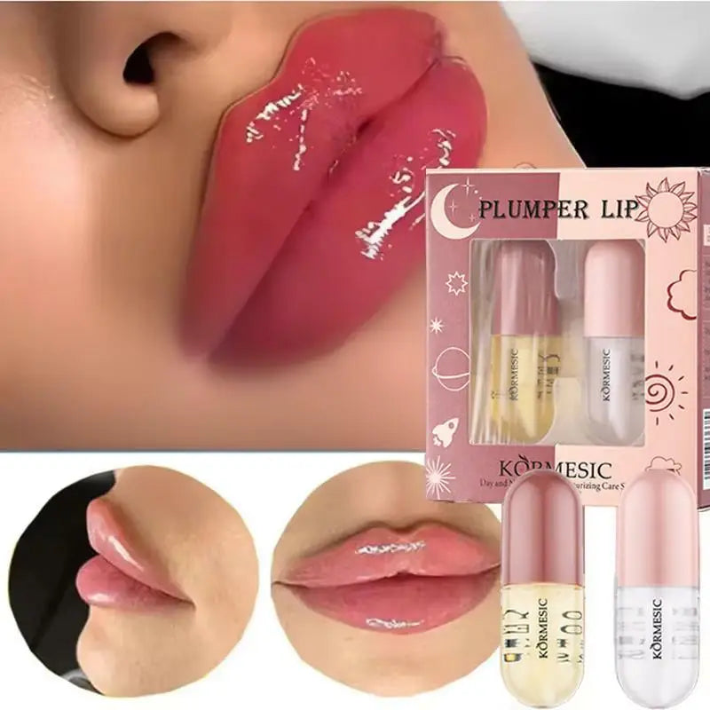 Volumising Lip Plumper Serum – Instant Fullness, Elasticity Boost, Long‑Lasting Moisture & Gloss Oil Finish