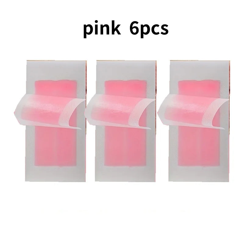 Professional Cold Wax Strips – Double‑Sided Hair Removal Tapes for Legs, Body & Face (6 / 10 / 20 Sticks)