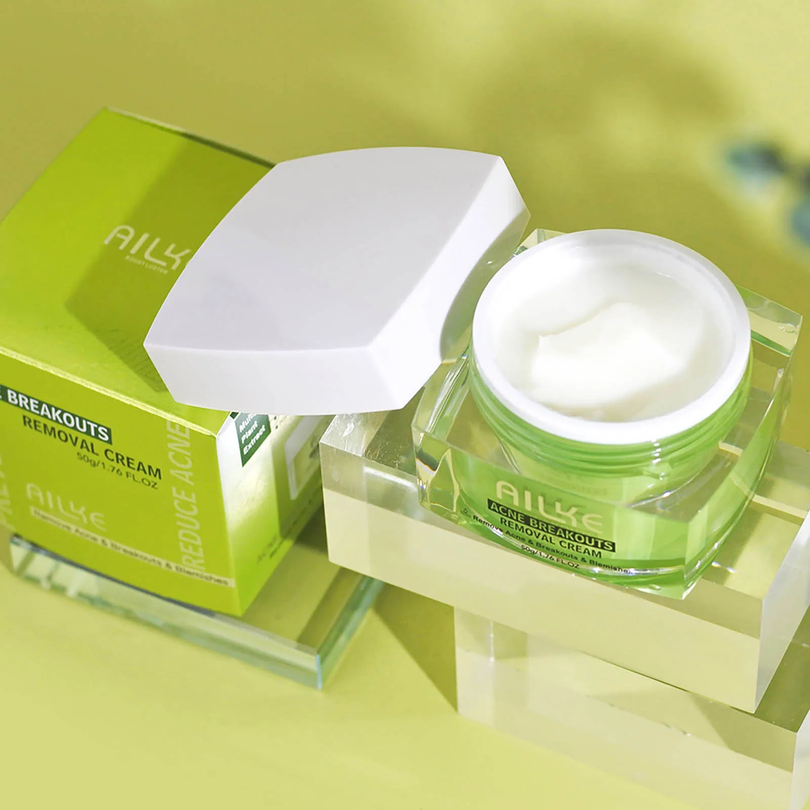 AILKE Acne Removal Face Care Set, Anti Acne-Prone Skin, Pimples, Control Breakouts, Unclog Pores, For Women and Men