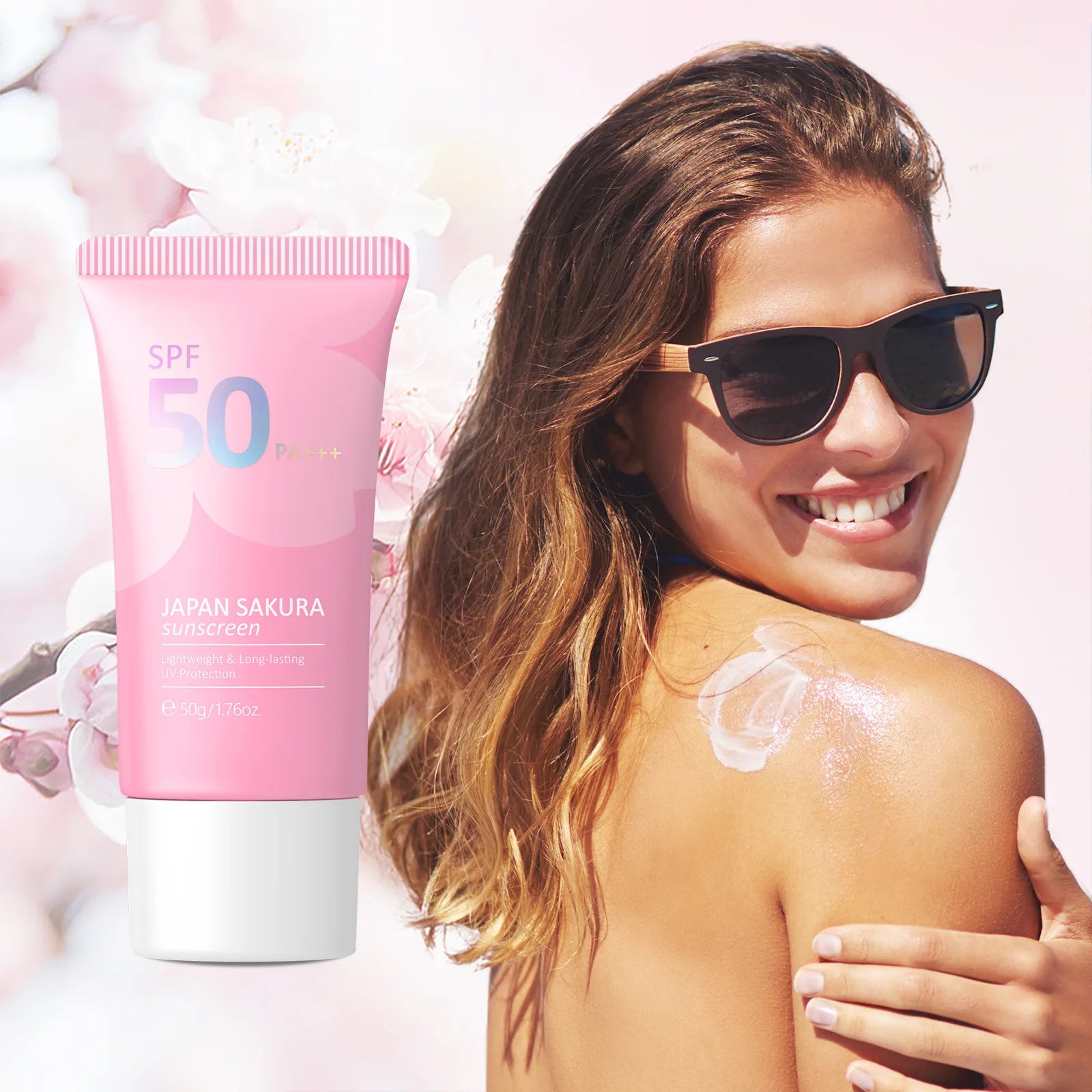 Facial Products Kit LAIKOU Sakura Skin Care Set