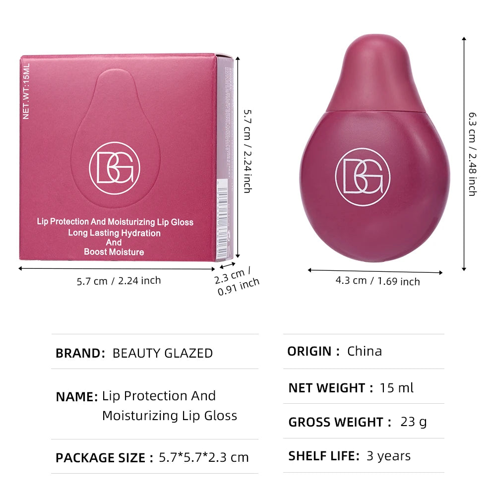BEAUTY GLAZED 4‑Color Lip Gloss
