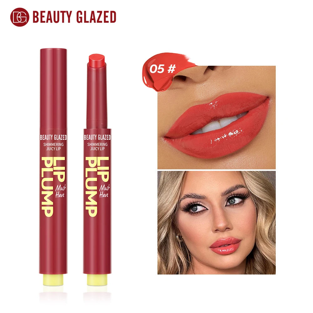 Beauty Glazed 12 Color Shimmering Juicy Lipstick