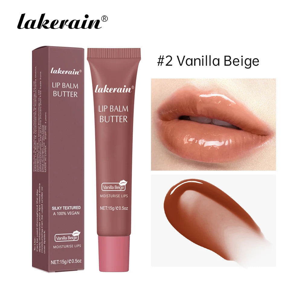 Lakerain Moisturizing Butter Lip Balm – Smooth, Nourishing Daily Lip Care (Vanilla)