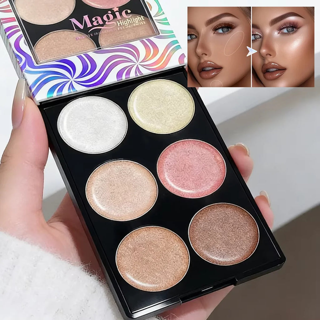 Pearlescent Diamond Liquid Highlighter – Intense Sparkle, Brightening Shimmer & Long‑Lasting Contour Glow