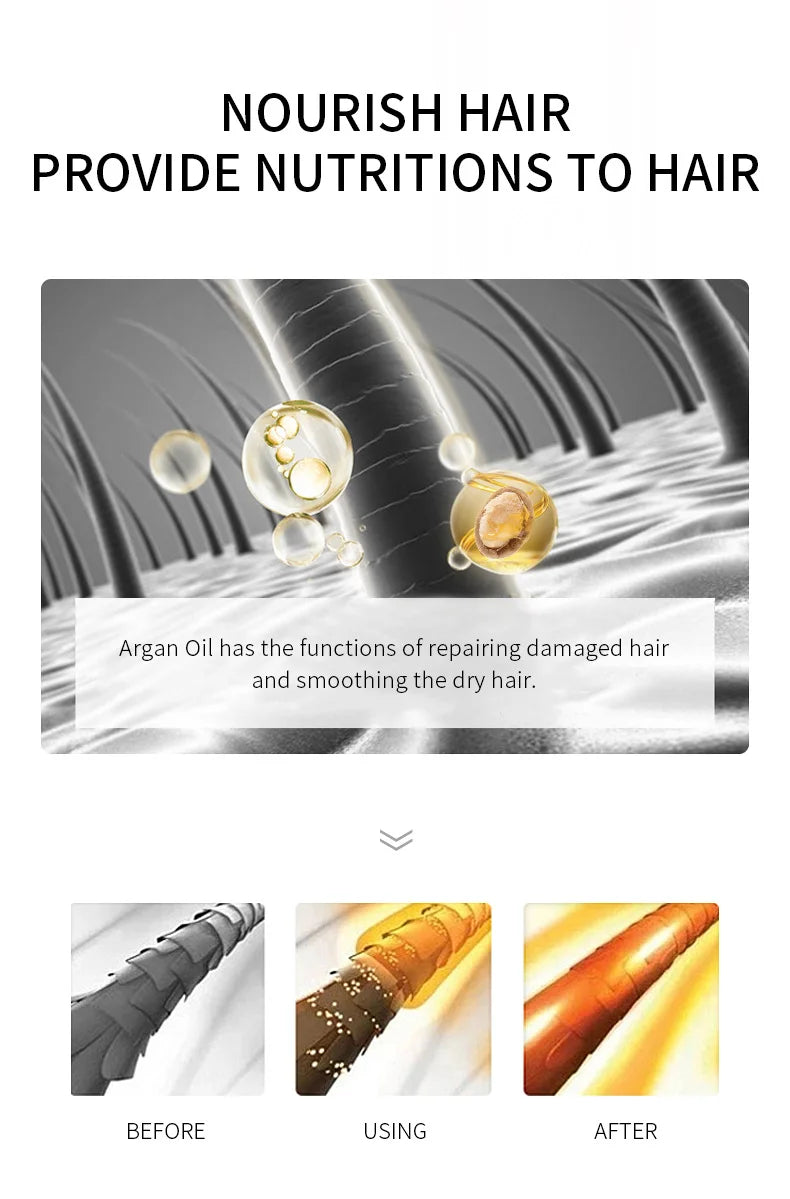 LAIKOU Argan Hair Oil – Anti‑Frizz & Deep Repair.