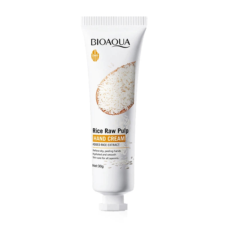 BIOAQUA White Rice Hand Cream – Deep Moisture, Whitening & Anti‑Aging Care