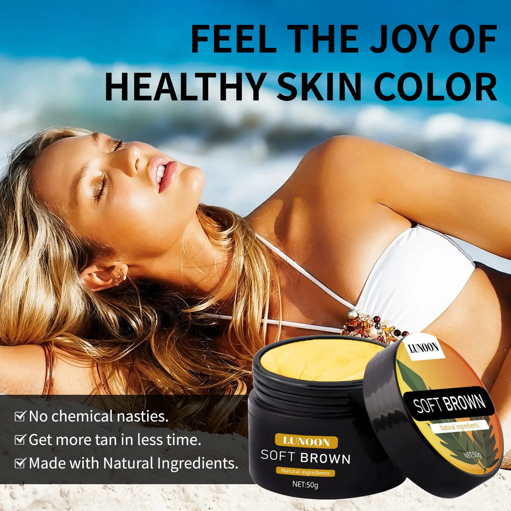 Self‑Tanning & Suntan Shield Cream – Long‑Lasting Face & Body Bronzer for a Natural Sun‑Kissed Glow