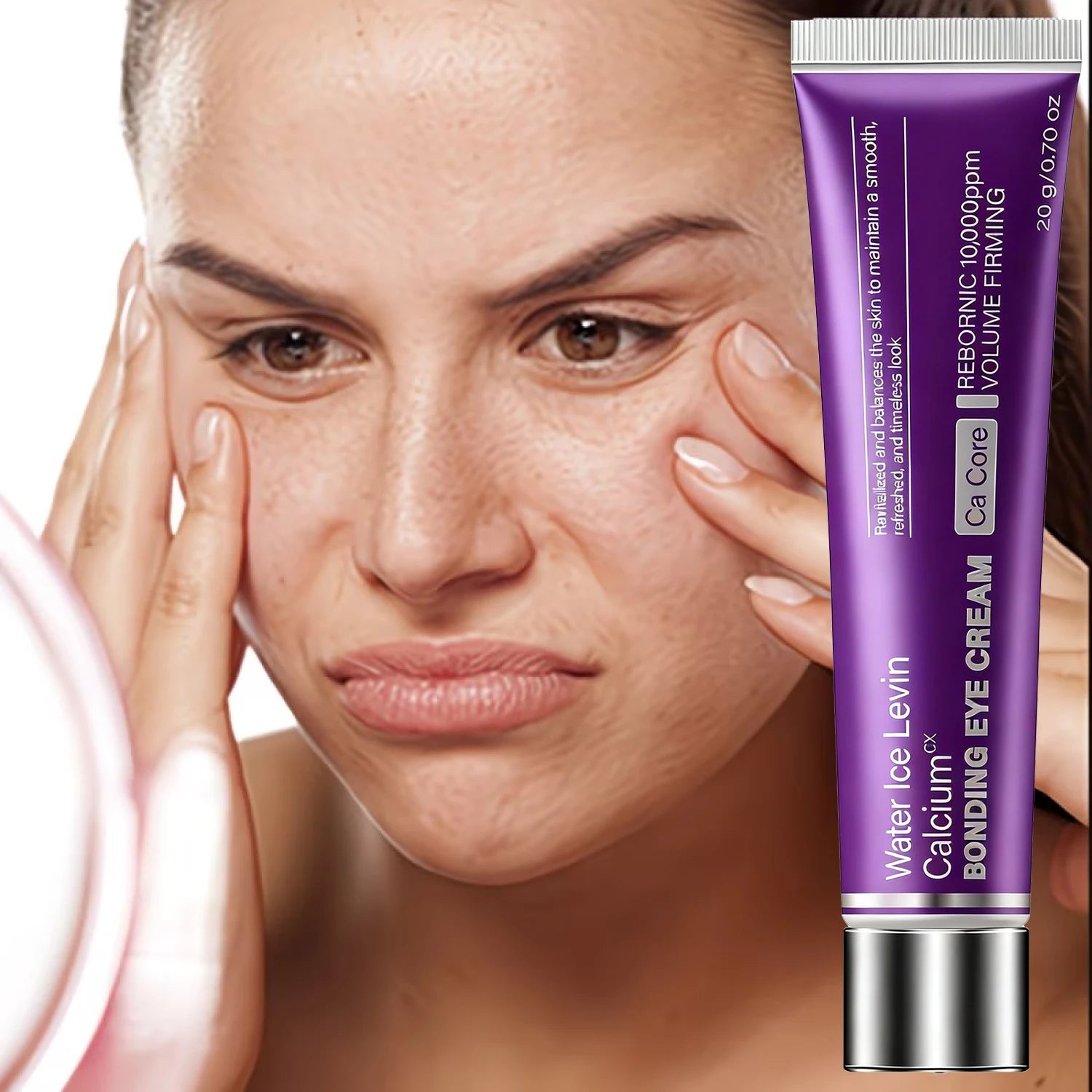 Water ice levin Retinol Eye Cream Firming Moisturizing Anti-Aging with Hyaluronic Acid Collagen Volume Revive Care