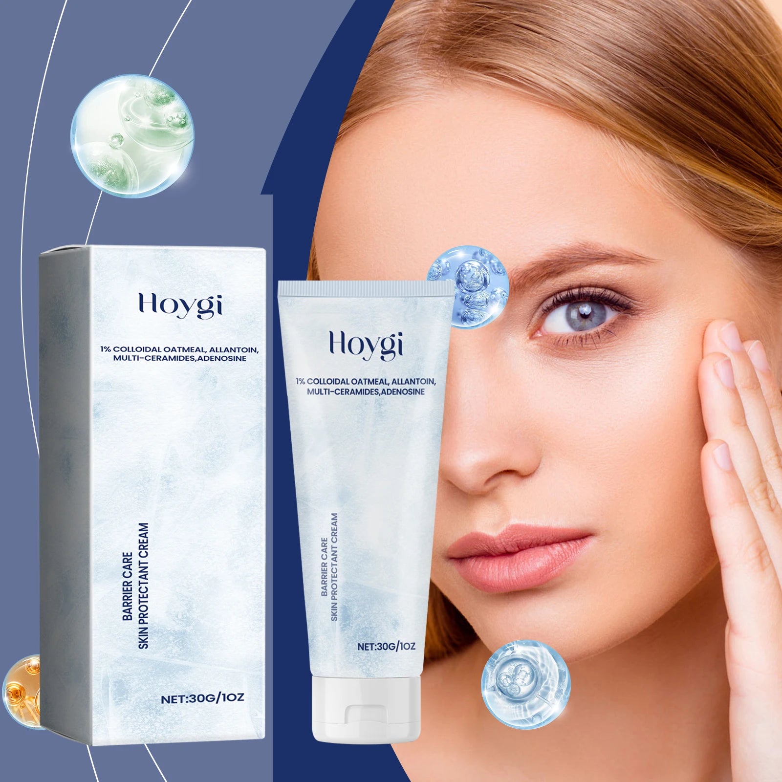 Ceramide Moisturizing Cream Body & Face Moisturizer for Dry Skin with Hyaluronic Acid Daily Moisturizer Oil-Free Fragrance Free