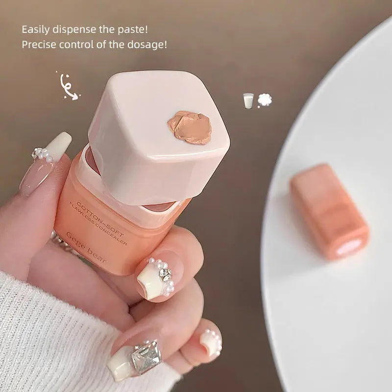 Full Coverage Hydrating Concealer,Lightweight Long Wear Concealer for Dark Circles Acne Scars&Blemishes,Long Lasting Face Makeup