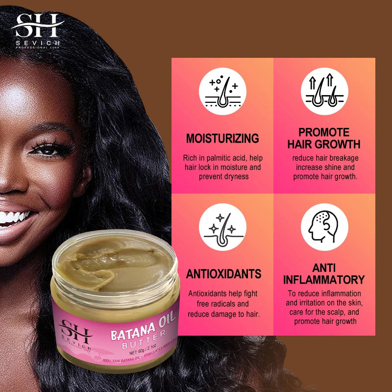 Natural Batana Butter For Hair Loss Treatment & Hair Care
