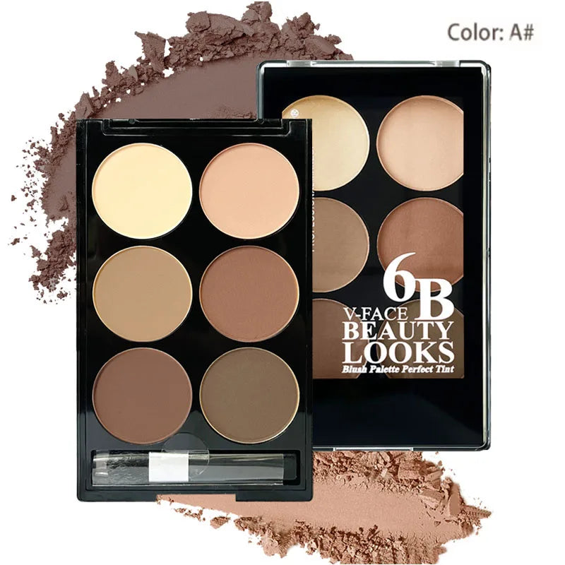 Face Shadow Contouring Powder Makeup Palette