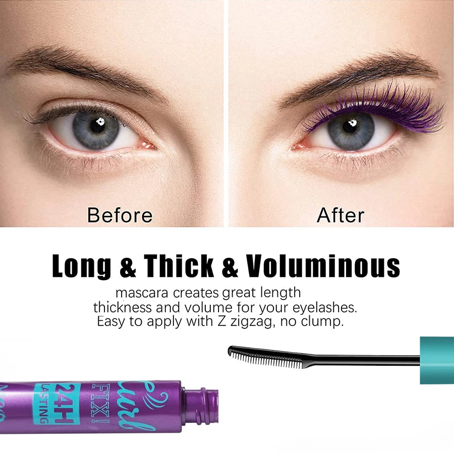 Colorful Lash Mascara – Waterproof, Fast‑Drying & Long‑Lasting Curl