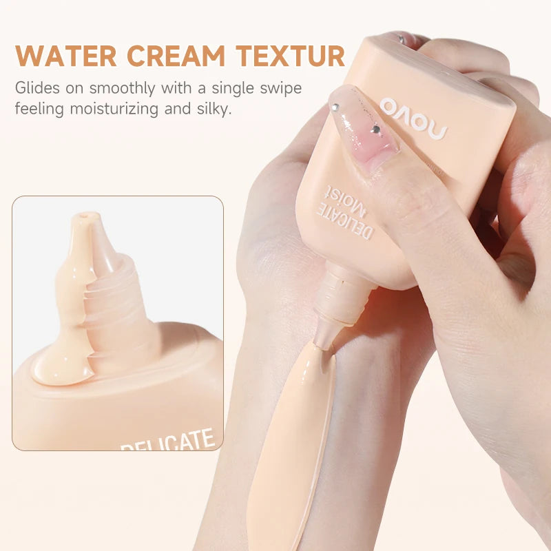 Smooth Liquid Foundation – Moisturizing, Oil‑Control & Waterproof