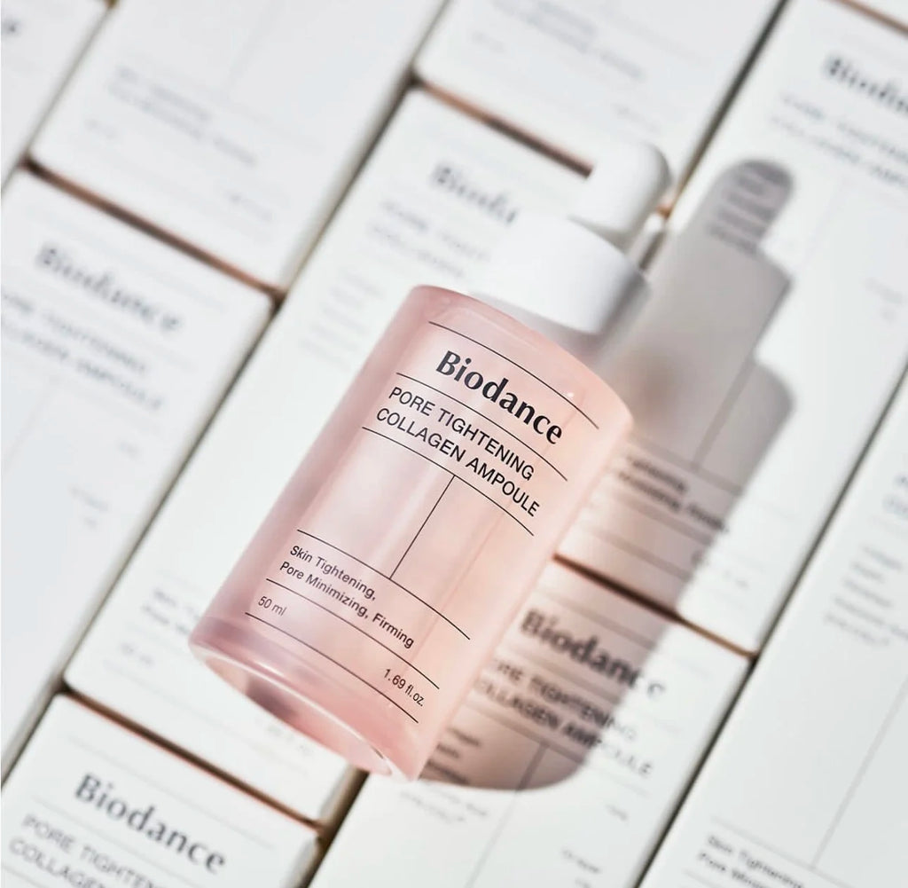 Biodance Pore‑Tightening Collagen Ampoule – Hydro Cera‑Nol Serum with Panthenol & Hyaluronic Acid (30ml)