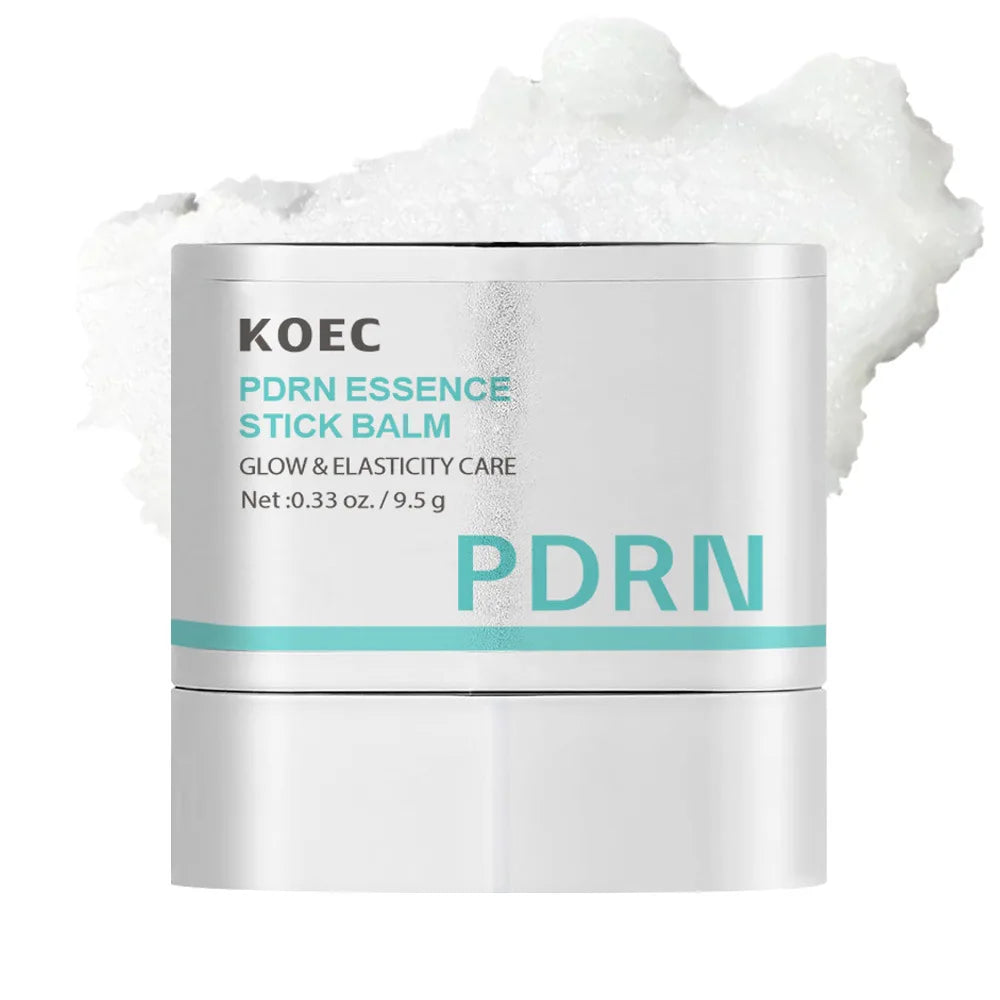PDRN Collagen Essence Stick Balm All-in-One Eye, Neck & Makeup Base Balm, Plumping for Fine Lines Wrinkles Skin Care
