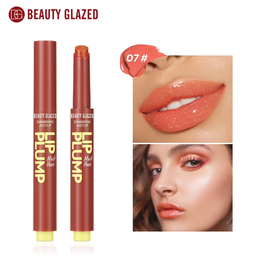 Beauty Glazed 12 Color Shimmering Juicy Lipstick