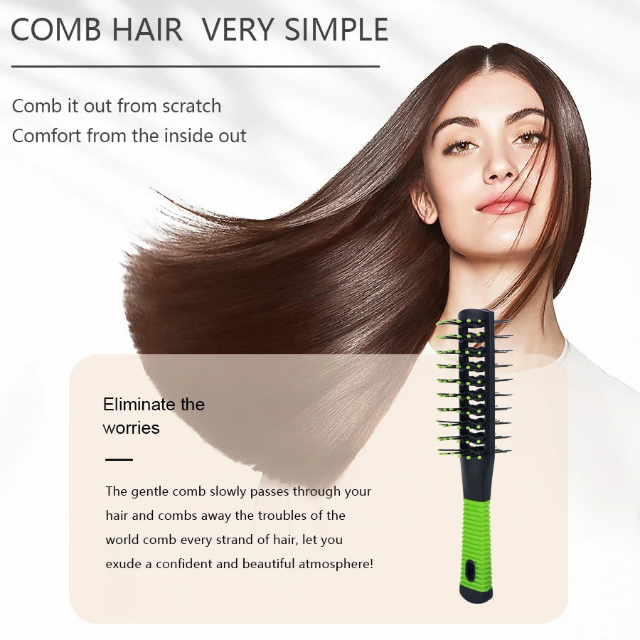 Salon Hairdressing Comb Scalp Massage Brushes Professional Women Wet Curly Hair Brushes Fluffy Shape Tools Barber Accessories