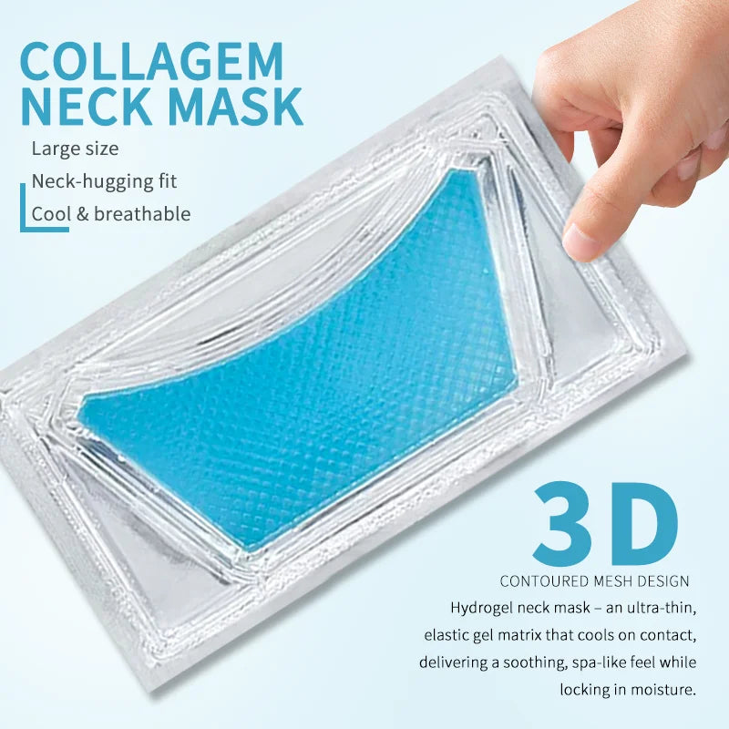 Collagen Neck Mask – Firming, Brightening & Deep Hydration for a Youthful Neck