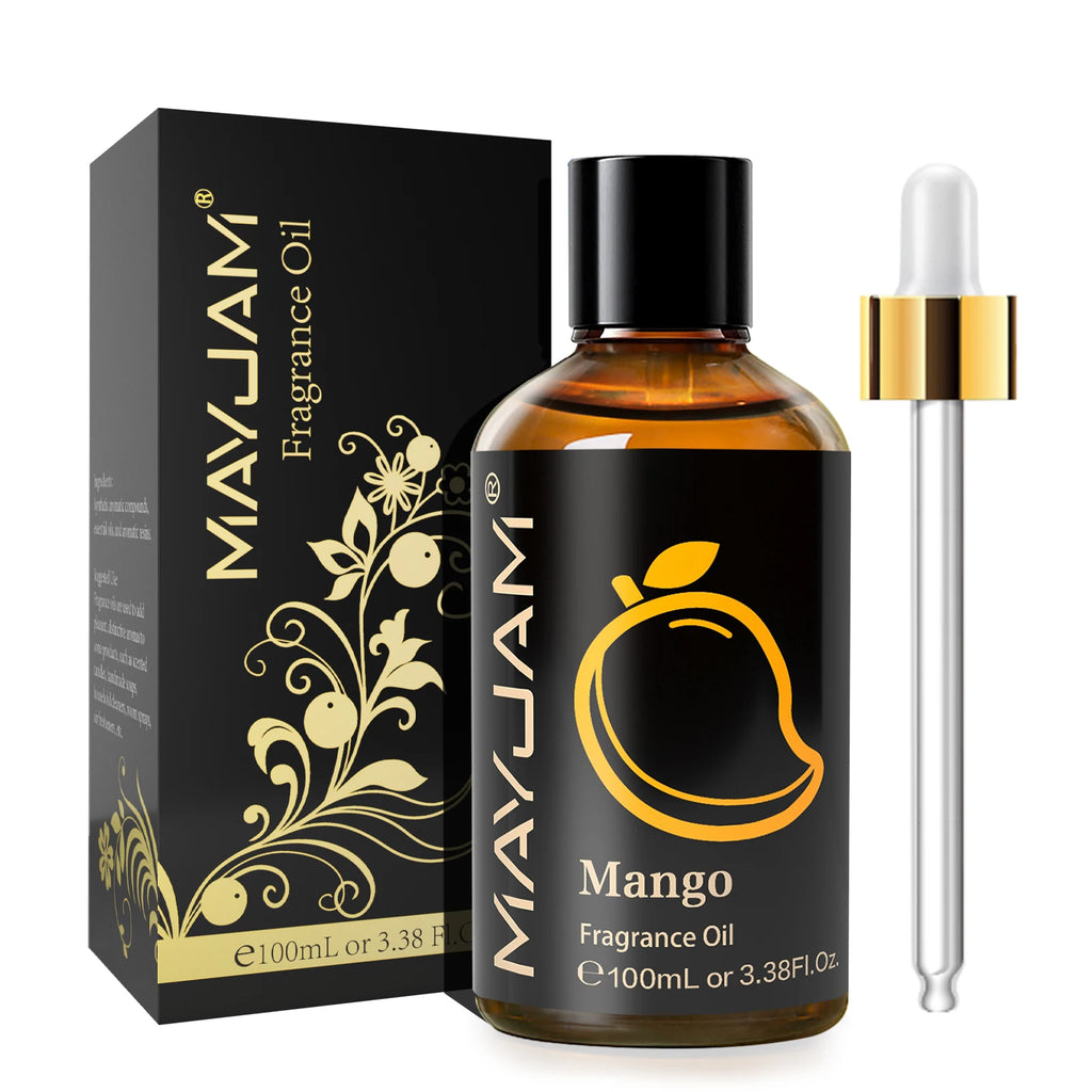 MAYJAM 100ML Fruit Essential Oil Mango Strawberry Watermelon Blueberry Cranberry Cherry Grape Cucumber Melon Fragrance Oil