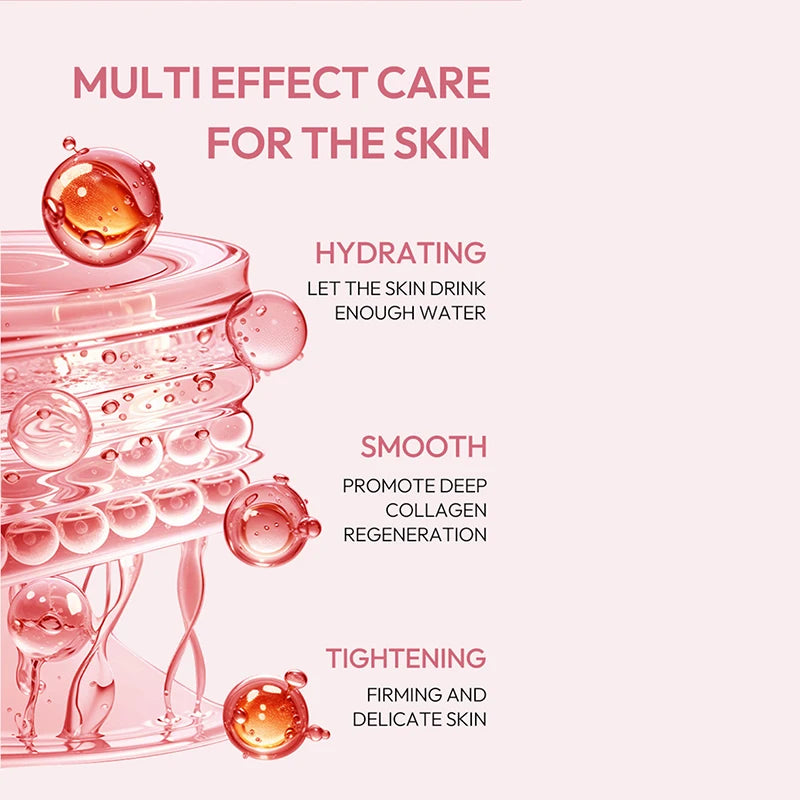 PDRN Pink Skincare Set – Salmon DNA Collagen Glow Mask for Lifting, Firming & Deep Moisturizing Care