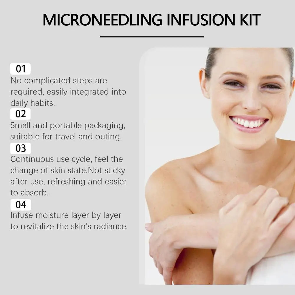 1/2Box Hyaluronic Acid Facial Set Gently hydrating and nourishing skin roller cleansing facial skin set Skin Care
