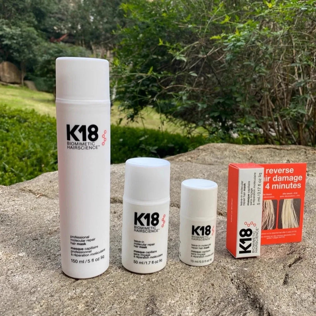 K18 Leave‑In Molecular Keratin Repair Hair Mask 50ml – Deep Treatment for Soft, Restored & Damage‑Free Hair