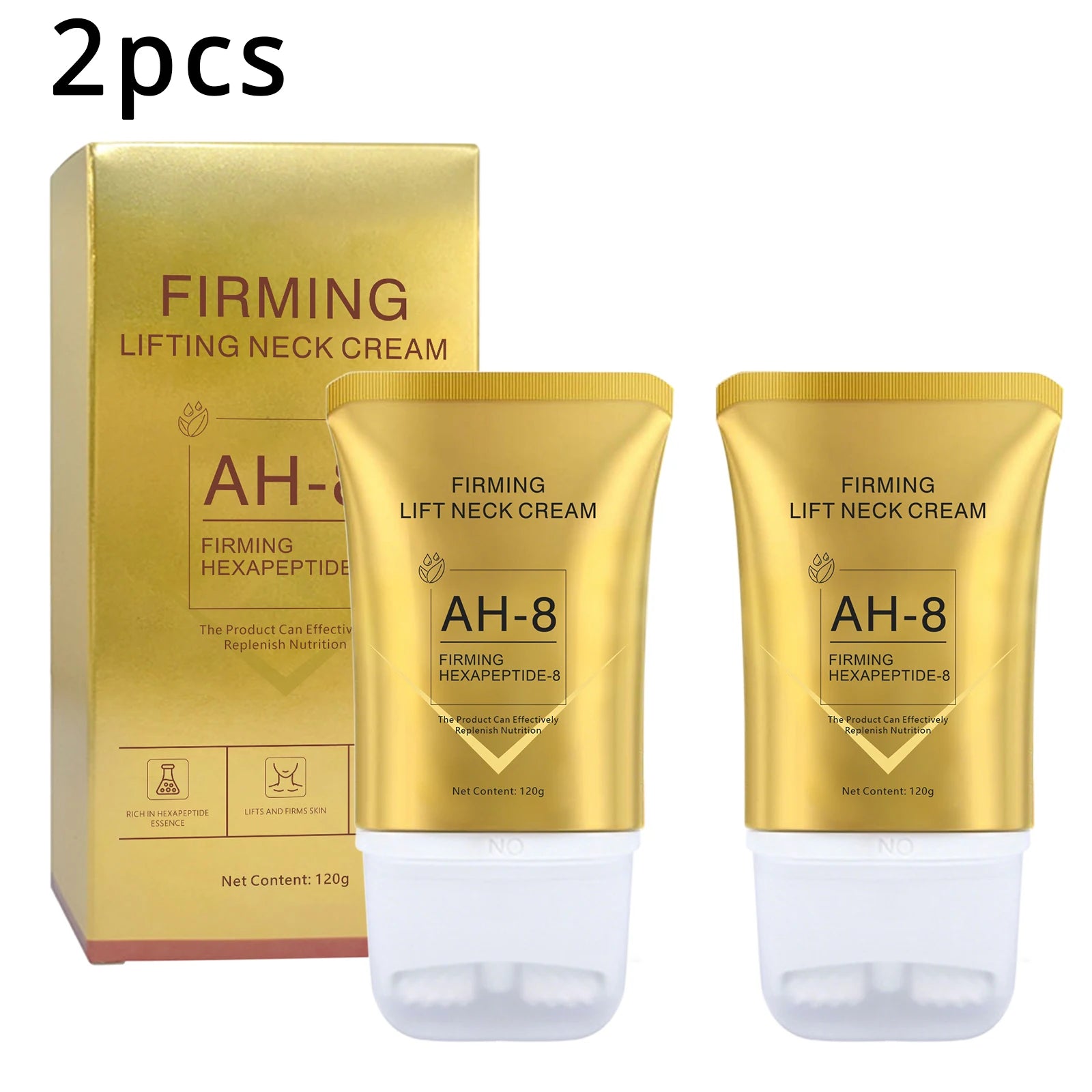 Turkey Neck Corrector Firming Cream with Massage Roller – 120g
