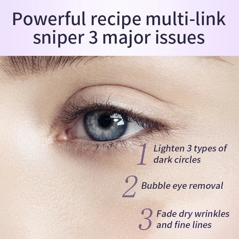 O’CHEAL Anti‑Wrinkle &amp; Anti‑Dark Circle Eye Cream with Roller Massager – 20g