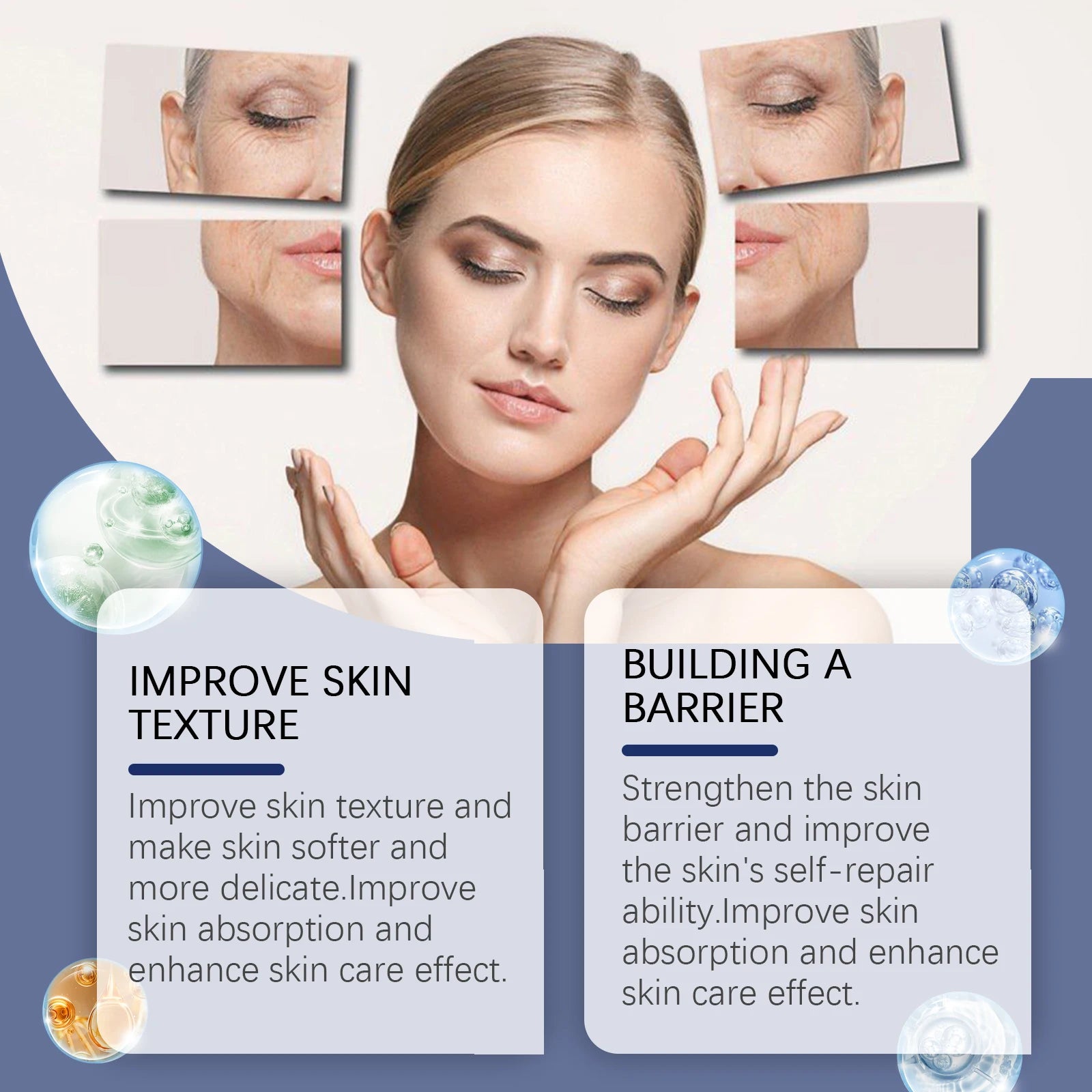Ceramide Moisturizing Cream Body & Face Moisturizer for Dry Skin with Hyaluronic Acid Daily Moisturizer Oil-Free Fragrance Free