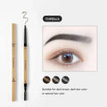 Double‑Head Brow Pencil & Brush – Long‑Wear, Smudge‑Proof Eyebrow Pen for Defined Brows