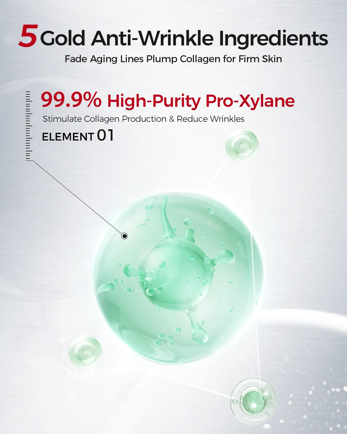 Firming & Brightening Face Cream – Anti-Aging with Yeast RNA, β-Eudesmol, Carnosine, VCIP, Red Myrrh Alcohol & VAGESTOP™ UV