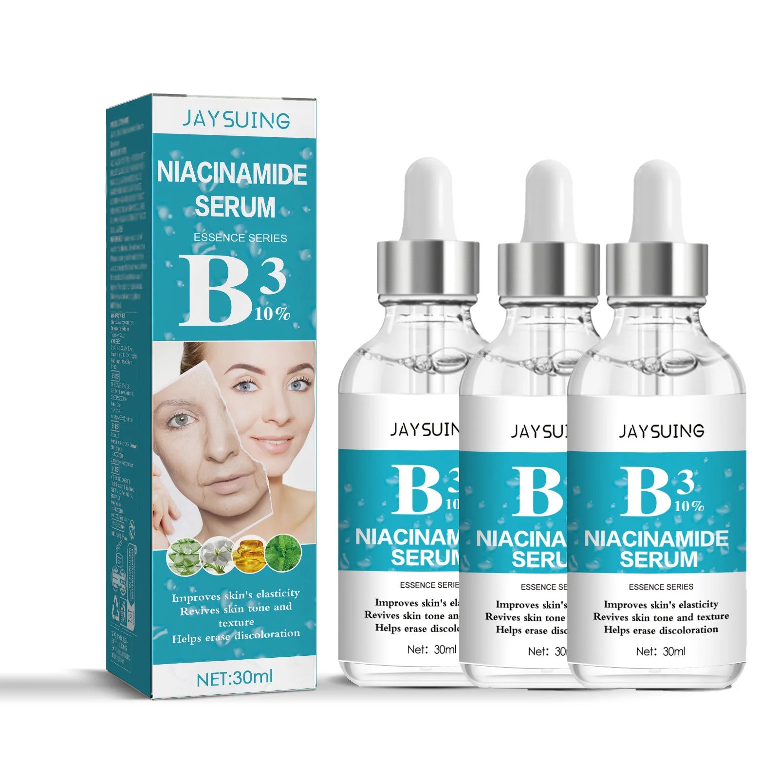 B3 Niacinamide Facial Serum – Anti‑Wrinkle, Firming, Brightening & Dark Circle Corrector