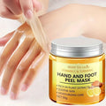 Vitamin C & Turmeric Hand Wax Mask – Smoothing, Brightening & Deep‑Cleansing Treatment for Hands and Feet.