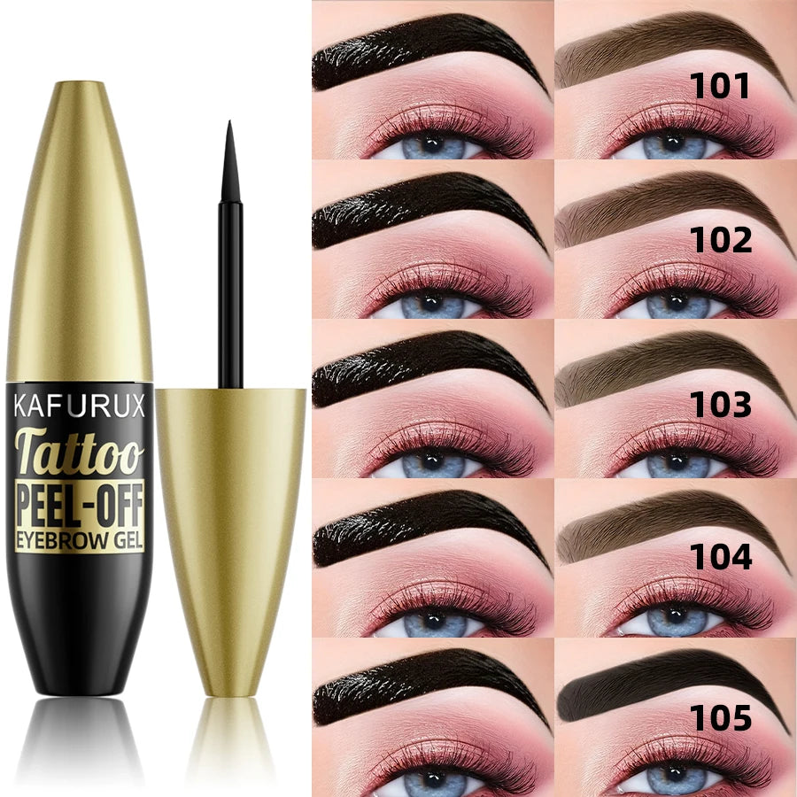 Peel Off Eyebrow Gel Tint, Semi Permanent Brow Tint, Waterproof Transfer-proof For Fuller Defined Looking Brows Makeup Gifts