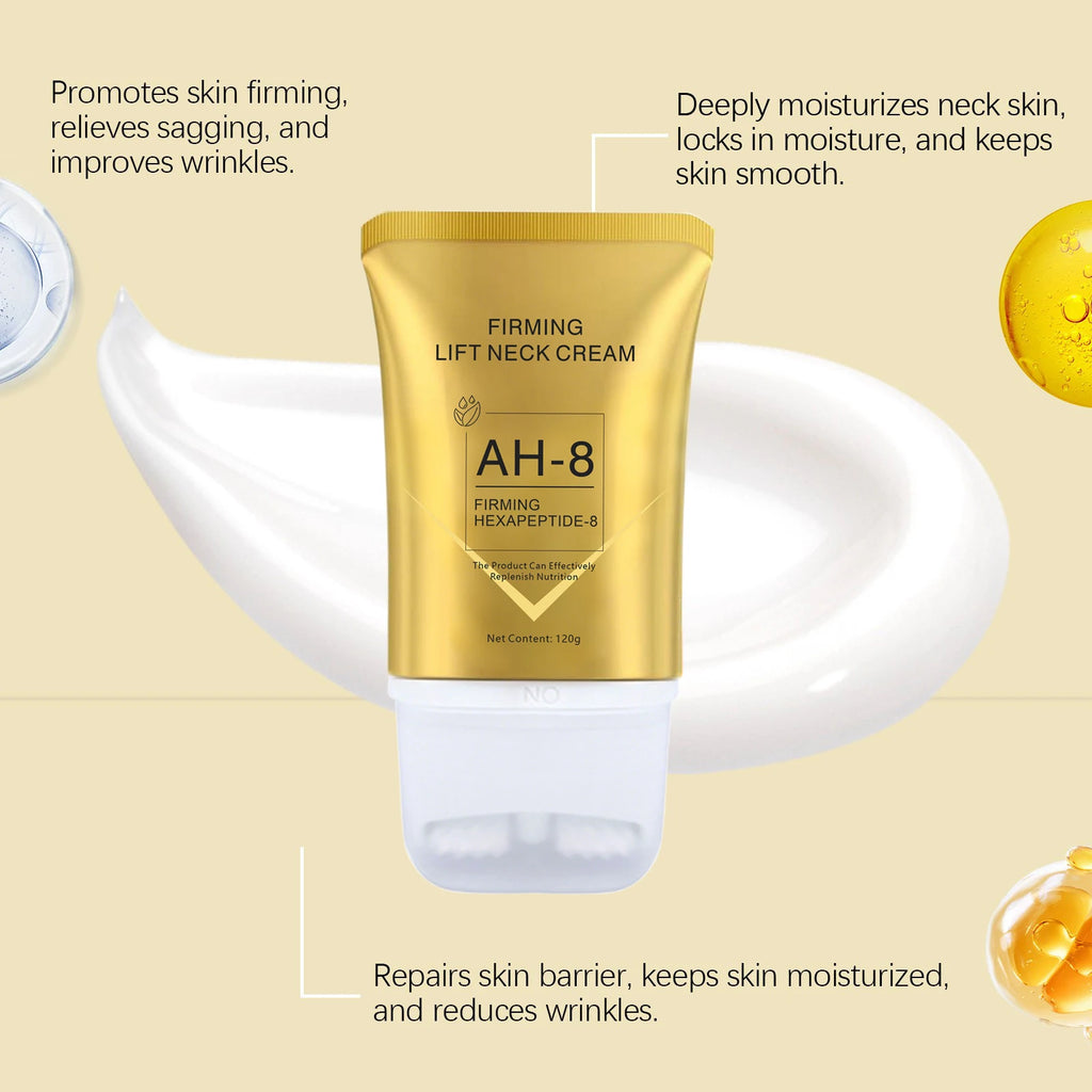 Turkey Neck Corrector Firming Cream with Massage Roller – 120g