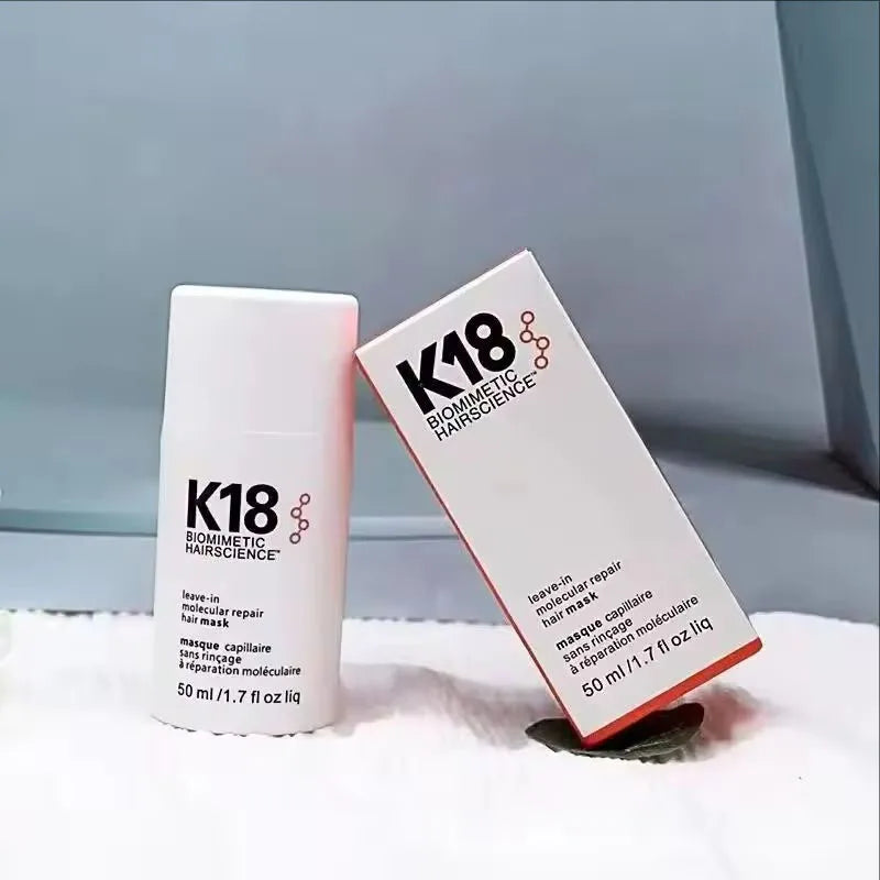 K18 Leave‑In Molecular Keratin Repair Hair Mask 50ml – Deep Treatment for Soft, Restored & Damage‑Free Hair