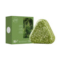 1/3PCS Grass & Platyclades Natural Herbal Shampoo Soap Strengthens Roots Controls Oil Cleanses Scalp Hair Growth Hair Soap