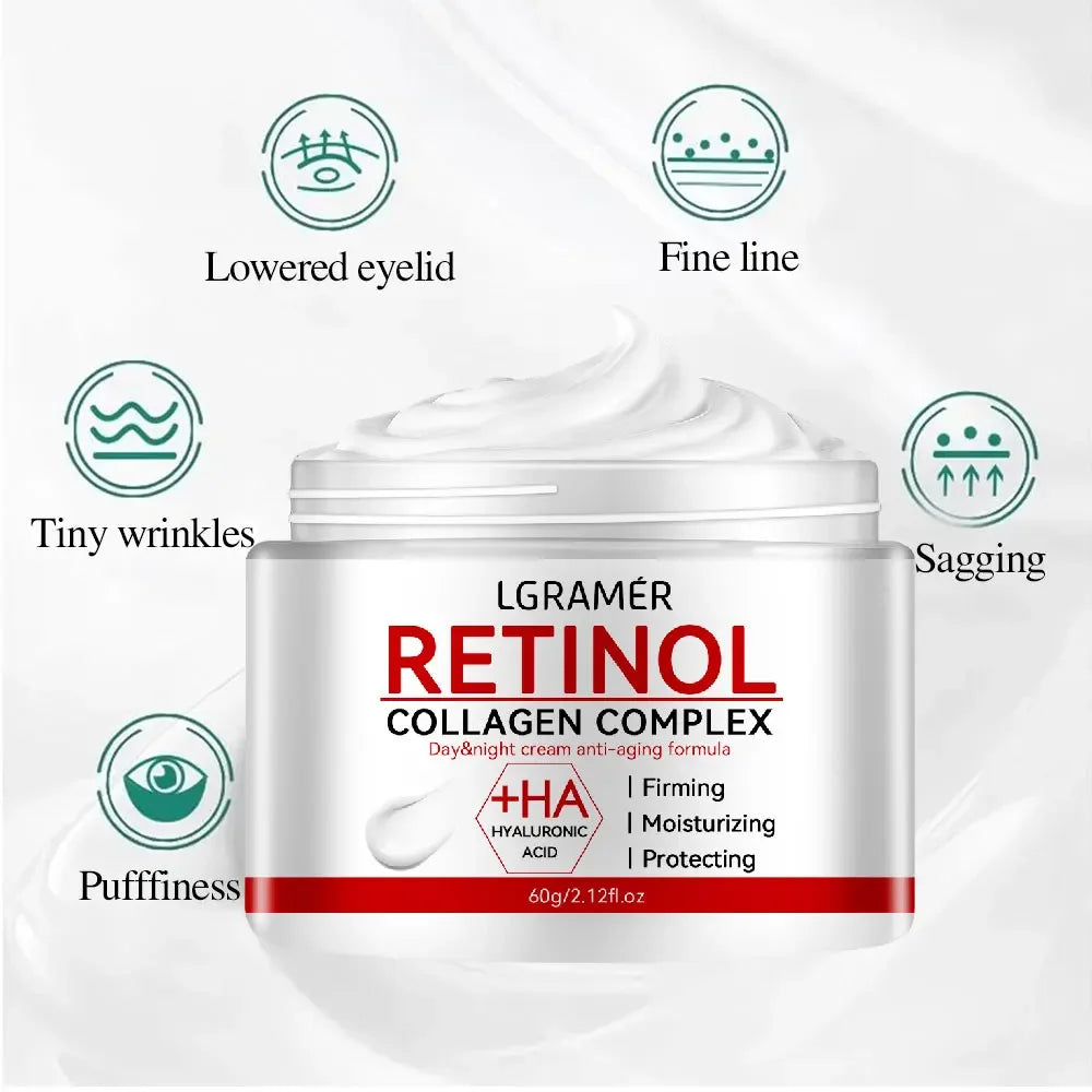 Collagen Retinol Face Cream – Anti‑Wrinkle & Whitening