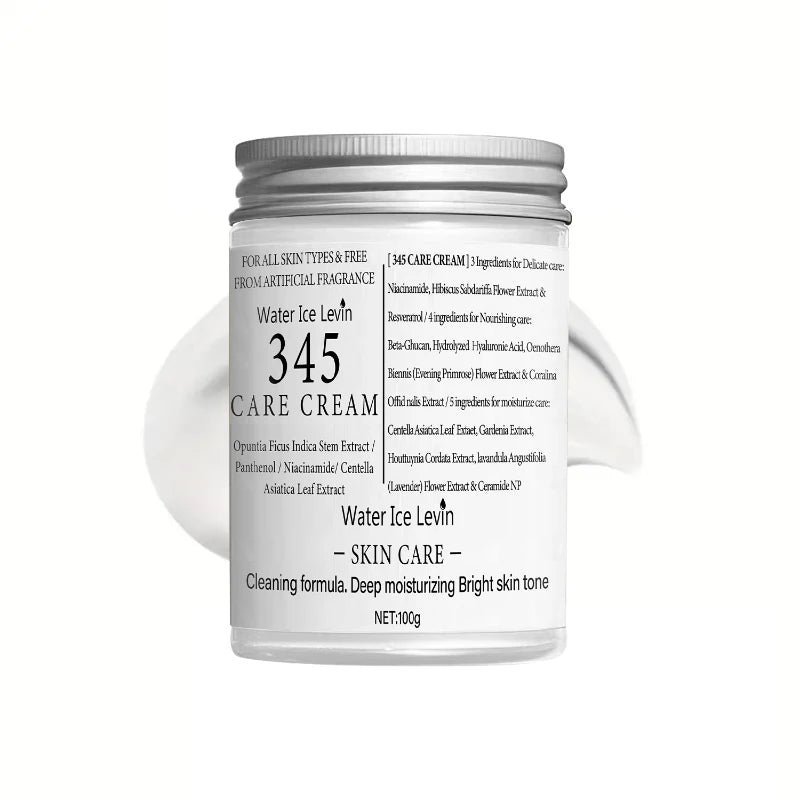 345 Series Skincare Set – Eye Cream, Serum & Face Cream for Lifting, Hydration & Dark Circle Repair
