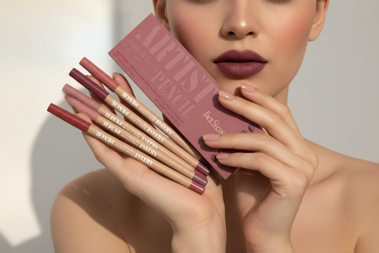 Face Secret Sculpt Lip Liner Set – Soft Matte Precision
