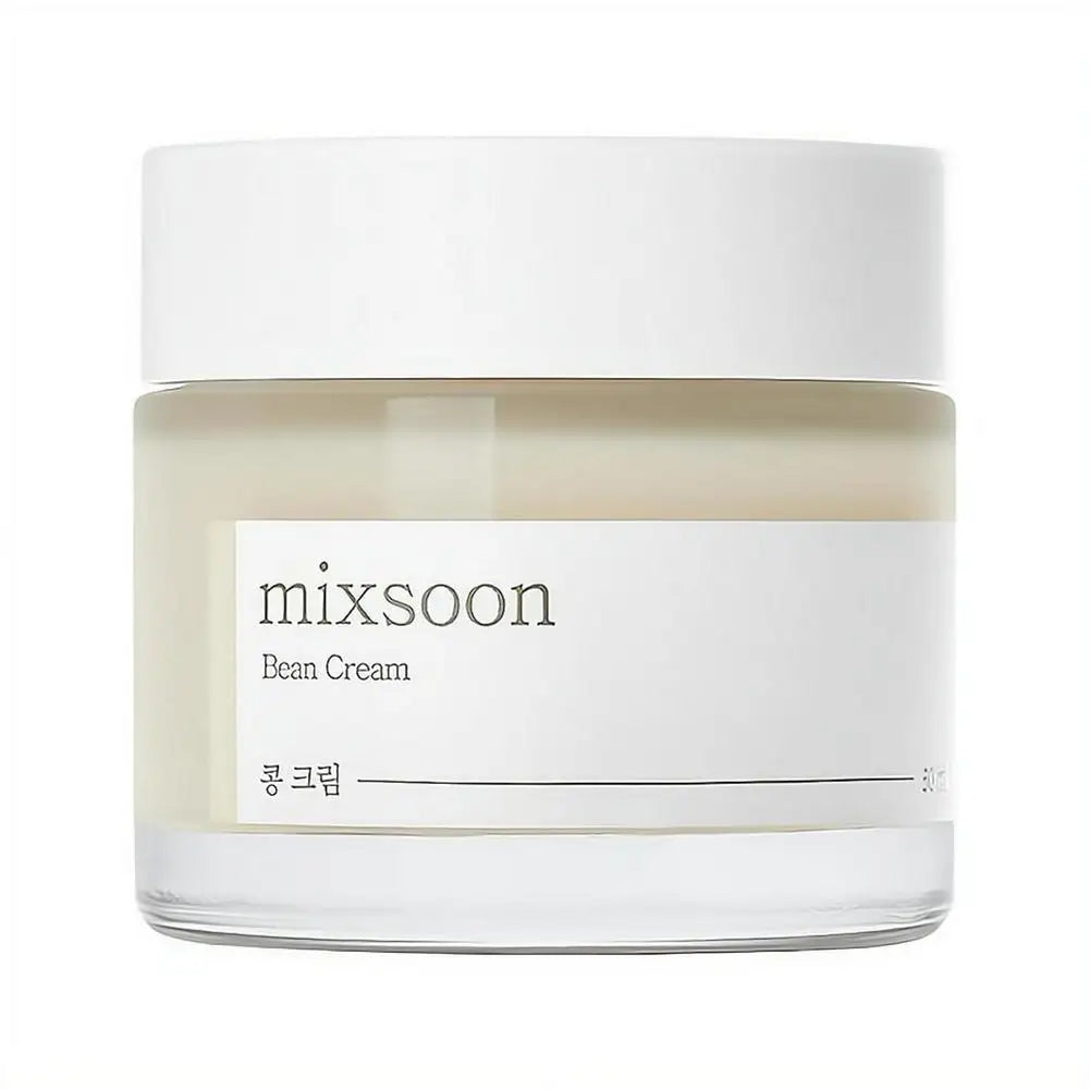Mixsoon Set Bean Cream SPF50 Sunscreen Centella Cleanser, Soy Extract Hydrating Soothing Nourishing Skin Care