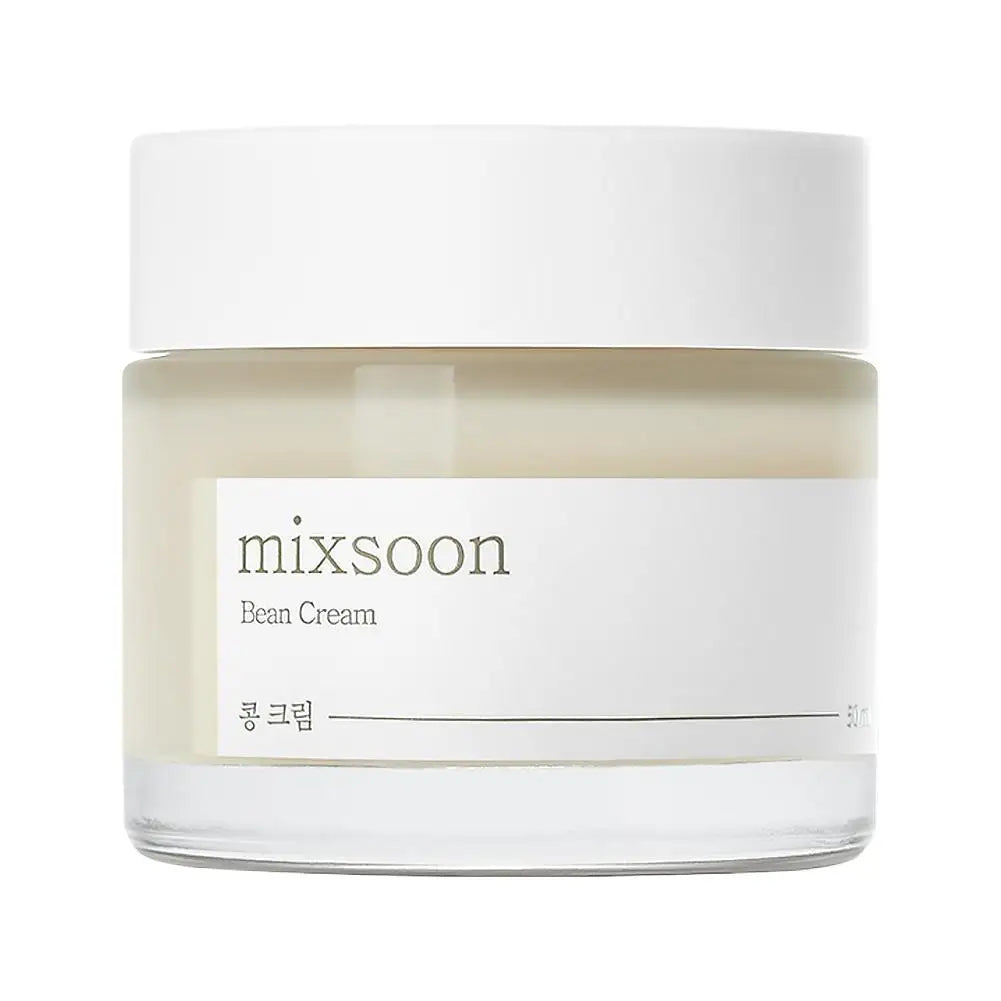Mixsoon Set Bean Cream SPF50 Sunscreen Centella Cleanser, Soy Extract Hydrating Soothing Nourishing Skin Care