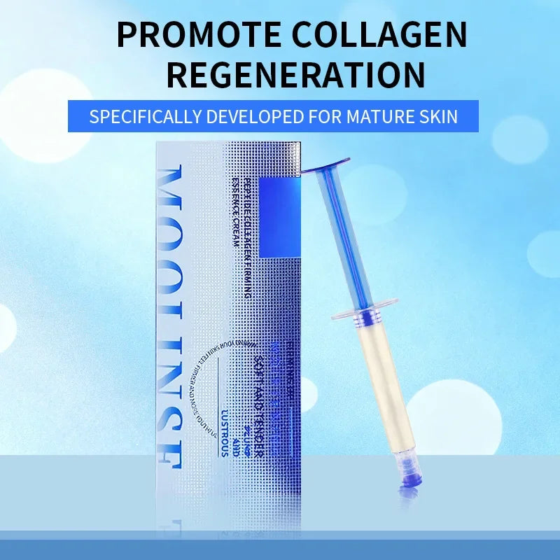 Polypeptide Collagen Essence Cream Moisturizing Firming Elastic Tender Filling Fine Lines Nourishing Facial Skin