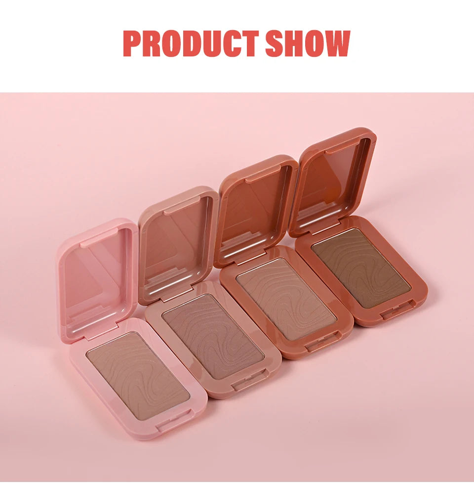 Lakerain Butter Bronzer Cream Women Waterproof Genteel Girl Nude Makeup Silky Shimmer Monochrome Blush Korean Face Cosmetics