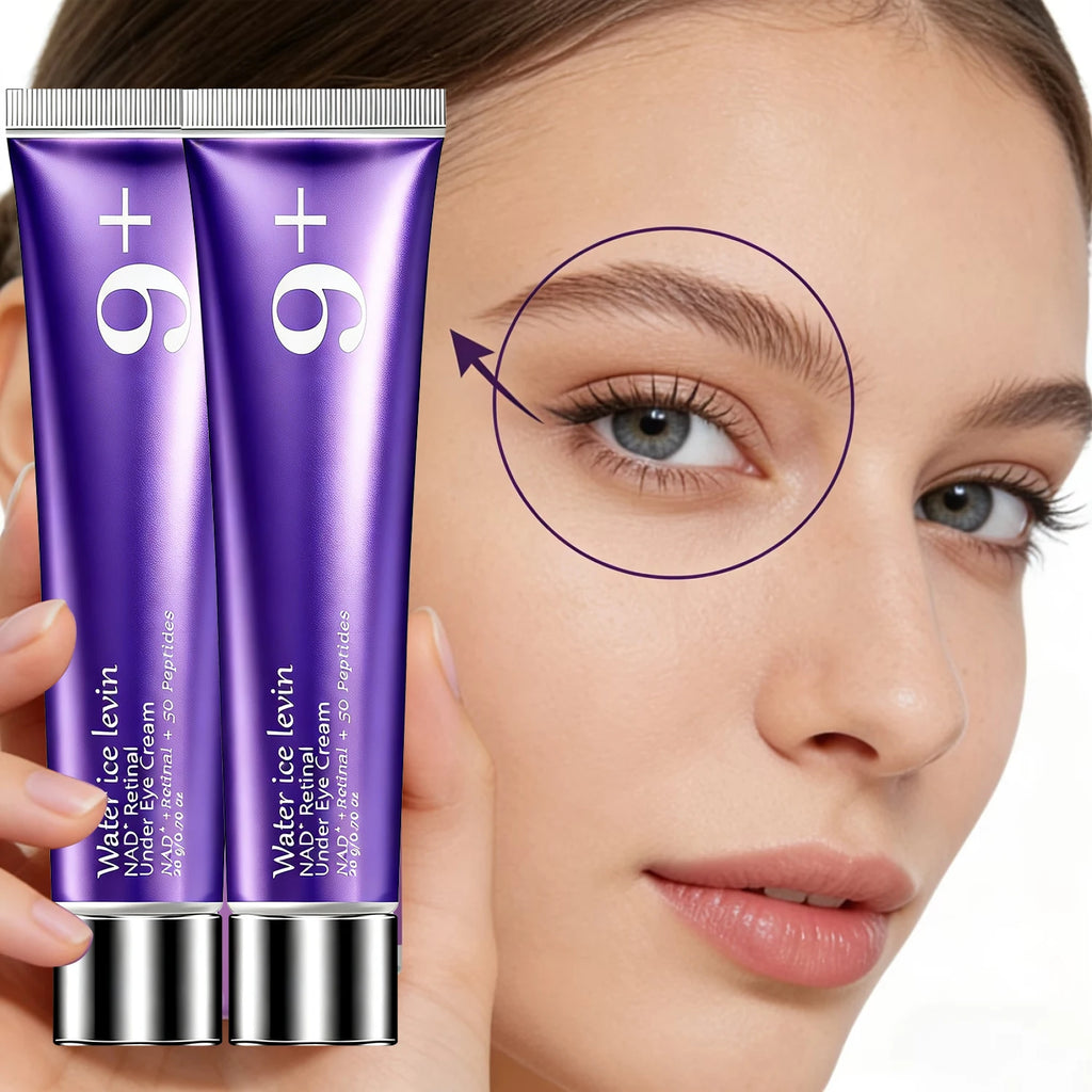 NAD+ Retinal Peptide Eye Cream with Collagen, Moisturizing & Firming Under Eye Skin